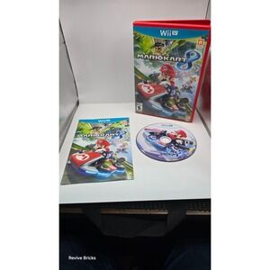 Mario Kart 8 (Nintendo Wii U, 2014) CIB Complete Tested Working‎ Great Condition